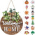 Wooden Welcome Wall Decor for Home and Door
