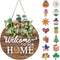 Wooden Welcome Wall Decor for Home and Door