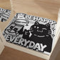 Cartoon PVC Door Mat for Home Entrance (Cuttable)
