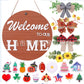 Wooden Welcome Wall Decor for Home and Door