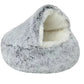 Semi-Closed Cat Bed with Universal Cover - Four Seasons Nest for Small Dogs and Pets