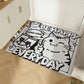 Cartoon PVC Door Mat for Home Entrance (Cuttable)